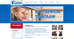 Desktop Screenshot of kapteeni.fi